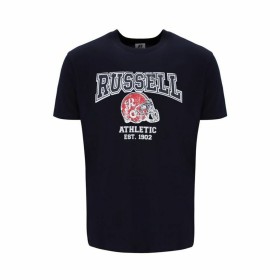 Short Sleeve T-Shirt Russell Athletic State Black Men by Russell Athletic, T-Shirts - Ref: S64110588, Price: 14,47 €, Discoun...