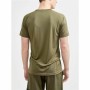 T shirt à manches courtes Craft Core Essence Logo Vert de Craft, Homme - Réf : S64110595, Prix : 20,21 €, Remise : %