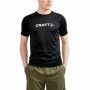 Camiseta de Manga Corta Craft Core Essence Logo Negro de Craft, Hombre - Ref: S64110596, Precio: 21,13 €, Descuento: %