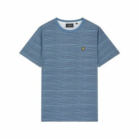 Maglia a Maniche Corte Lyle & Scott V1-Breton Stripe Azzurro Uomo di Lyle & Scott, T-shirt - Rif: S64110600, Prezzo: 33,23 €,...