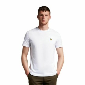 Maglia a Maniche Corte Lyle & Scott V1-Plain Bianco Uomo di Lyle & Scott, T-shirt - Rif: S64110601, Prezzo: 27,45 €, Sconto: %