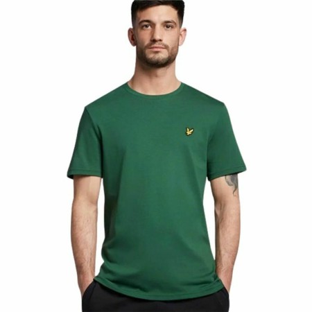 T shirt à manches courtes Lyle & Scott V1-Plain Vert foncé Homme de Lyle & Scott, T-shirts - Réf : S64110603, Prix : 27,45 €,...