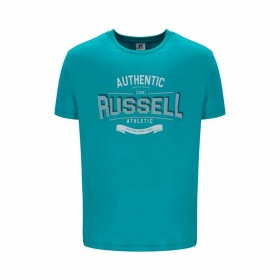 Camisola de Manga Curta Homem Russell Athletic Amt A30081 Água-marinha de Russell Athletic, Homem - Ref: S64110612, Preço: 18...