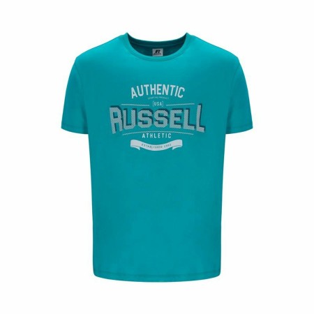 Men’s Short Sleeve T-Shirt Russell Athletic Amt A30081 Aquamarine by Russell Athletic, Men - Ref: S64110612, Price: 18,43 €, ...