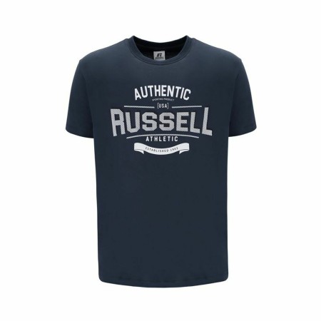 Camiseta de Manga Corta Hombre Russell Athletic Ara Azul oscuro de Russell Athletic, Hombre - Ref: S64110613, Precio: 16,67 €...