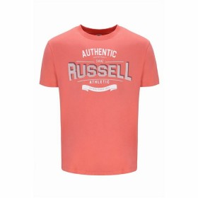 Camisola de Manga Curta Homem Russell Athletic Amt A30081 Laranja Coral de Russell Athletic, Homem - Ref: S64110618, Preço: 1...