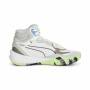 Basketball Shoes for Adults Puma Playmaker Pro Mid White by Puma, Footwear - Ref: S64110619, Price: 77,26 €, Discount: %