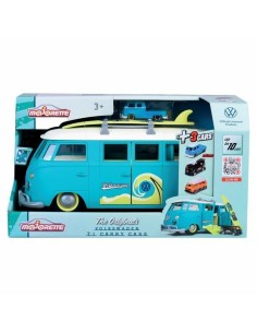 Playset di Veicoli Majorette Volkswagen T1 Carry Case Azzurro da Majorette, Automobili e auto da corsa - Ref: S7194425, Preci...