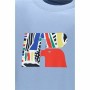 Maglia a Maniche Corte Uomo Russell Athletic Emt E36211 Azzurro Indaco | Tienda24 - Global Online Shop Tienda24.eu