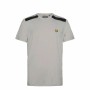 T shirt à manches courtes Lyle & Scott Sp1-Shoulder Branded Gris Beige Homme de Lyle & Scott, T-shirts - Réf : S64110636, Pri...