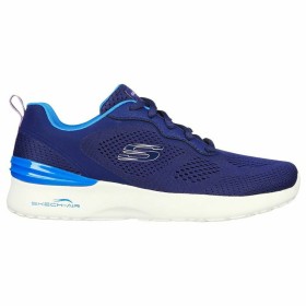 Chaussures de sport pour femme Skechers Skech-Air Dynamight - New Grind Bleu foncé de Skechers, Baskets - Réf : S64110641, Pr...