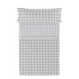 Juego de Sábanas HappyFriday Basic Kids Vichy Gris Cama de 80/90 2 Piezas de HappyFriday, Sábanas y fundas de almohada - Ref:...