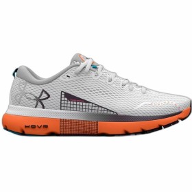 Sapatilhas de Running para Adultos Under Armour Hovr Infinite Branco Laranja de Under Armour, Ar livre e desporto - Ref: S641...