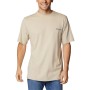 Camiseta de Manga Corta Hombre Columbia Csc Basic Logo™ Marrón claro Montaña de Columbia, Hombre - Ref: S64110723, Precio: 23...