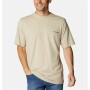 Camiseta de Manga Corta Hombre Columbia Csc Basic Logo™ Marrón claro Montaña de Columbia, Hombre - Ref: S64110723, Precio: 23...