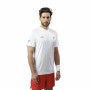 Men’s Short Sleeve T-Shirt Drop Shot Airam JMD White | Tienda24 - Global Online Shop Tienda24.eu