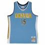 Camiseta de baloncesto Mitchell & Ness Denver Nuggets 2016-17 Nikola Jokic Nº15 Aguamarina de Mitchell & Ness, Hombre - Ref: ...