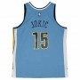 Basketball-T-Shirt Mitchell & Ness Denver Nuggets 2016-17 Nikola Jokic Nº15 Aquamarin von Mitchell & Ness, Herren - Ref: S641...