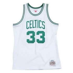 t-shirt de basket Mitchell & Ness Boston Celtics Nº33 Larry Bird Blanc de Mitchell & Ness, Homme - Réf : S64110748, Prix : 92...