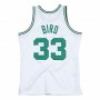 Camiseta de baloncesto Mitchell & Ness Boston Celtics Nº33 Larry Bird Blanco de Mitchell & Ness, Hombre - Ref: S64110748, Pre...