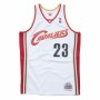 Basketball-T-Shirt Mitchell & Ness Cleveland Cavaliers 2008-09 Nº23 Lebron James Weiß von Mitchell & Ness, Herren - Ref: S641...