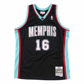 Basketball-T-Shirt Mitchell & Ness Memphis Grizzlies 2001-02 Nº16 Pau Gasol Schwarz von Mitchell & Ness, Herren - Ref: S64110...