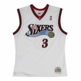 Basketball-T-Shirt Mitchell & Ness Philadelphia 76ers 2005-06 Nº3 Allen Iverson Weiß von Mitchell & Ness, Herren - Ref: S6411...