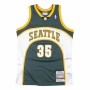 Camiseta de baloncesto Mitchell & Ness Seattle Supersonics 2007-08 Nº35 Kevin Durant Verde de Mitchell & Ness, Hombre - Ref: ...