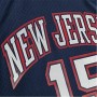 Maglia da basket Mitchell & Ness New Jersey Nets 2006-07 Nº15 Vince Carter Azzurro di Mitchell & Ness, Uomo - Rif: S64110771,...