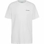 Camisola de Manga Curta Homem Columbia Csc Basic Logo™ Branco de Columbia, Homem - Ref: S64110774, Preço: 22,97 €, Desconto: %