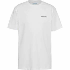 T-shirt à manches courtes homme Columbia Csc Basic Logo™ Blanc de Columbia, Homme - Réf : S64110774, Prix : 22,97 €, Remise : %