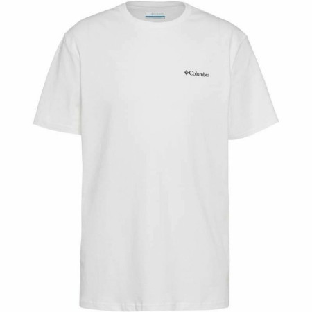 Camisola de Manga Curta Homem Columbia Csc Basic Logo™ Branco de Columbia, Homem - Ref: S64110774, Preço: 22,97 €, Desconto: %