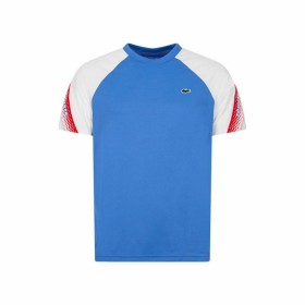 Men’s Short Sleeve T-Shirt Lacoste Sport Regular Fit Blue by Lacoste, Men's - Ref: S64110777, Price: 58,10 €, Discount: %