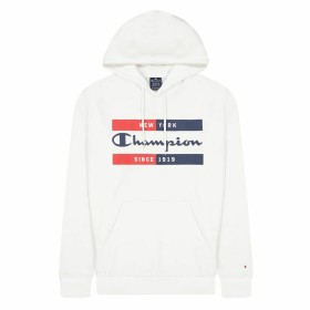 Sudadera con Capucha Hombre Champion New York Blanco de Champion, Hombre - Ref: S64110815, Precio: 46,71 €, Descuento: %