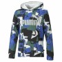 Sudadera Infantil Puma Essentials+ Street Art Aop Azul de Puma, Niño - Ref: S64110828, Precio: 44,58 €, Descuento: %