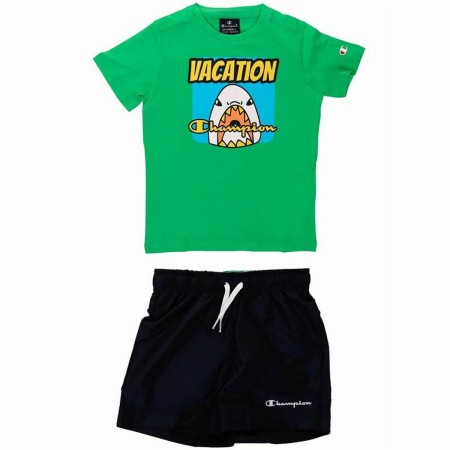 Conjunto Desportivo para Crianças Champion Verde 2 Peças de Champion, Conjuntos desportivos - Ref: S64110911, Preço: 22,76 €,...