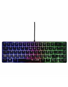 Teclado Subblim SUBKBC-0SSK50 Preto Qwerty espanhol QWERTY | Tienda24 Tienda24.eu