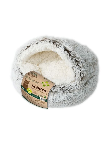 Katzenbett MPETS Eco Snugo Grau | Tienda24 Tienda24.eu