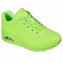 Sports Trainers for Women Skechers Uno - Night Shades Lime by Skechers, Footwear - Ref: S64111051, Price: 67,30 €, Discount: %