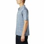 Polo de Manga Curta Homem Columbia Zero Rules™ Azul de Columbia, Polos - Ref: S64111070, Preço: 39,06 €, Desconto: %