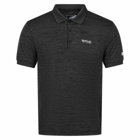 Men’s Short Sleeve Polo Shirt Regatta Remex II Ash Dark grey by Regatta, Men - Ref: S64111073, Price: 0,00 €, Discount: %