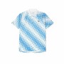 Polo a Maniche Corte Uomo Lacoste Sport x Novak Djokovic Regular Fit Piqué Azzurro Bianco di Lacoste, Uomo - Rif: S64111074, ...