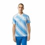 Herren Kurzarm-Poloshirt Lacoste Sport x Novak Djokovic Regular Fit Piqué Blau Weiß von Lacoste, Stiefel - Ref: S64111074, Pr...