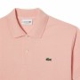 Polo à manches courtes homme Lacoste Fit L.12.12 Rose de Lacoste, Polos - Réf : S64111075, Prix : 82,30 €, Remise : %