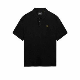 Men’s Short Sleeve Polo Shirt Lyle & Scott V1-Plain Black by Lyle & Scott, Polos - Ref: S64111076, Price: 50,36 €, Discount: %