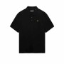 Polo de Manga Curta Homem Lyle & Scott V1-Plain Preto de Lyle & Scott, Polos - Ref: S64111076, Preço: 50,36 €, Desconto: %