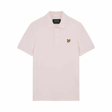 Polo de Manga Curta Homem Lyle & Scott V1-Plain Cor de Rosa de Lyle & Scott, Polos - Ref: S64111077, Preço: 59,24 €, Desconto: %