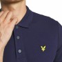 Polo à manches courtes homme Lyle & Scott V1-Plain Bleu de Lyle & Scott, Polos - Réf : S64111078, Prix : 51,96 €, Remise : %