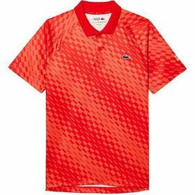 Polo a Maniche Corte Uomo Lacoste Sport x Novak Djokovic Regular Fit Piqué Rosso di Lacoste, Uomo - Rif: S64111080, Prezzo: 8...