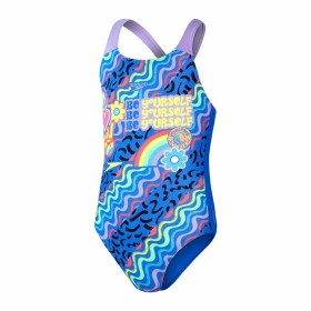 Fato de Banho Mulher Speedo Digital Placement Splashback Natação Multicolor de Speedo, Roupa de banho - Ref: S64111089, Preço...